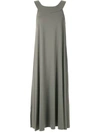 Lygia & Nanny Manati Uv Plain Dress In Grey