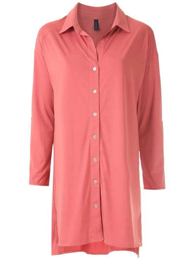 Lygia & Nanny Meline Uv Shirt Dress In Pink