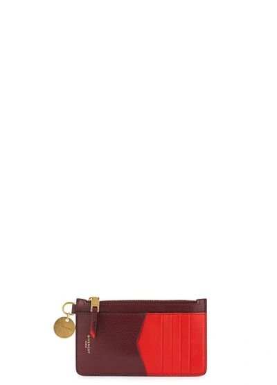 Givenchy Gv3 Coin-purse In Bordeaux /rouge