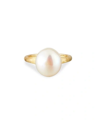 Marco Bicego Women's Africa 18k Yellow Gold & Freshwater Pearl Cocktail Ring