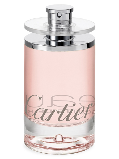 Cartier Goutte De Rose Eau De Toilette Spray, 3.3-oz. In Edt Edc Goutte De Rose 3.3 Floz