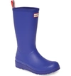Hunter Original Play Tall Waterproof Rain Boot In Electric Storm