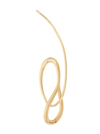 Charlotte Chesnais Needle Earring In Gold