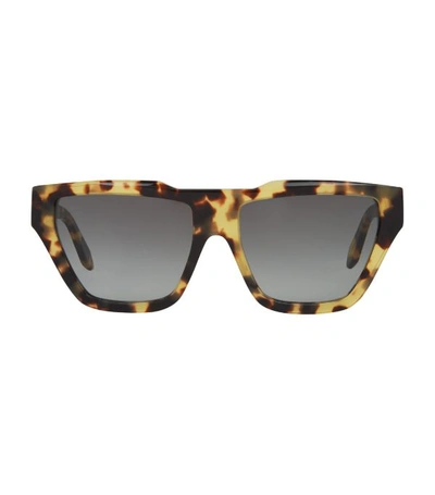 Victoria Beckham Tortoiseshell Square Sunglasses