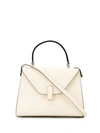 Valextra Iside Petite Tote In White