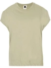 Bassike Boxy T-shirt In Green