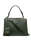 Prada Small Deux Bag In Green