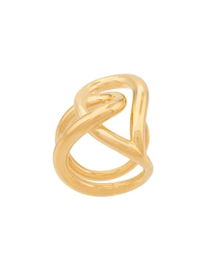 Charlotte Chesnais Sculptured Ring In Gold