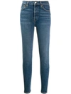 Re/done Original Skinny Jeans In Blue