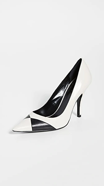 Marc Jacobs The Wave Pumps In Off White Multi