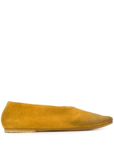 Marsèll Glove Flats In Yellow