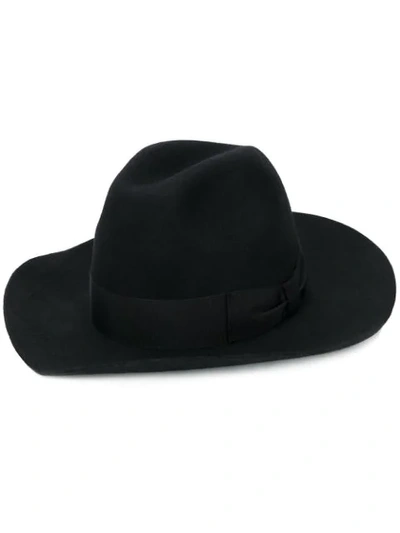 Dolce & Gabbana Fedora Hat In Black