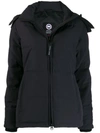 Canada Goose Hooded Puffer Jacket In Blue