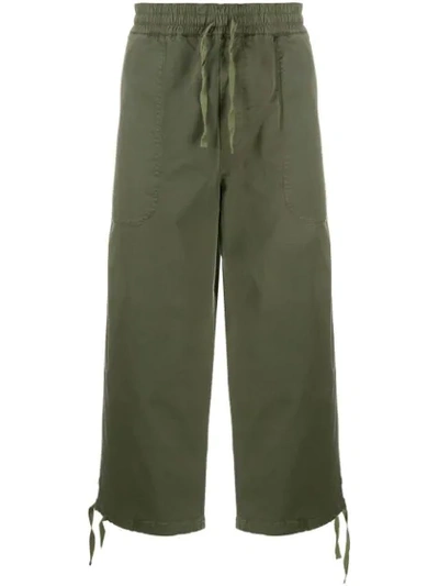 Ymc You Must Create Loose Fit Cargo Trousers In Green