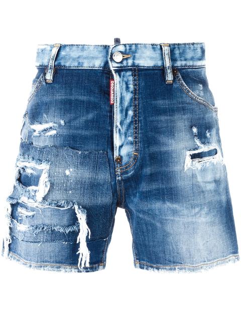 Dsquared2 шорты с перфорацией