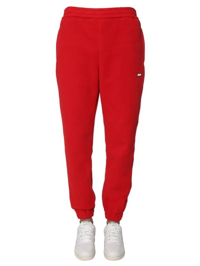 Msgm Jogging Pants In Red