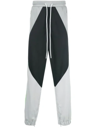 God's Masterful Children Colour Block Track Trousers In Black