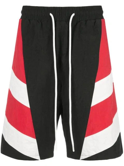 God's Masterful Children Striped Track Shirts In Red