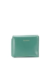 Acne Studios Origami Wallet In Blue