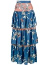 Alexis Honoka Skirt In Blue