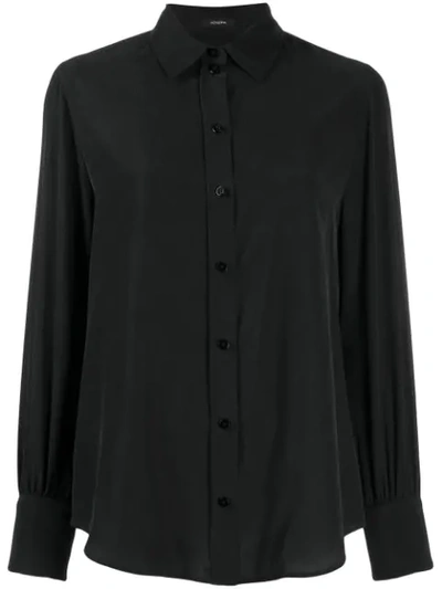 Joseph Klein Tailored Blouse In Black