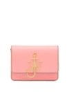 Jw Anderson Anchor Logo Crossbody Bag In Pink