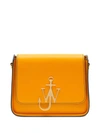 Jw Anderson Anchor Logo Box Bag In Yellow