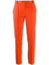 Styland Slim Fit Trousers In Orange