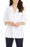 Foxcroft Pandora Non-iron Cotton Shirt In White
