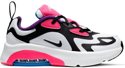Pre-owned Nike Air Max 200 White Hyper Pink Black (ps) In White/hyper Pink-photo Blue-black