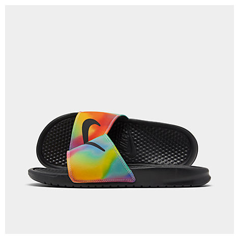 nike tie dye slides