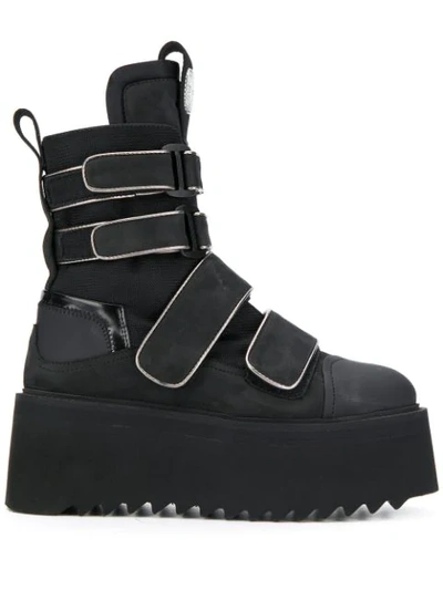 Bruno Bordese Amphibian Boots In Black