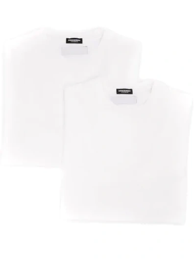 Dsquared2 Basic T-shirt Pack In 白色
