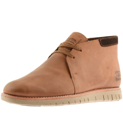 Barbour Boughton Boots Brown