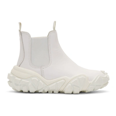 Acne Studios Leather Ankle Boots White/white