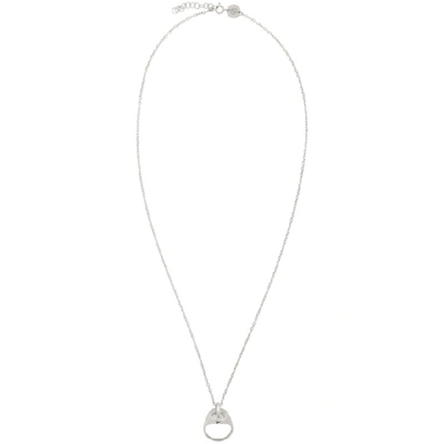 Dheygere Silver Ring Pendant Necklace