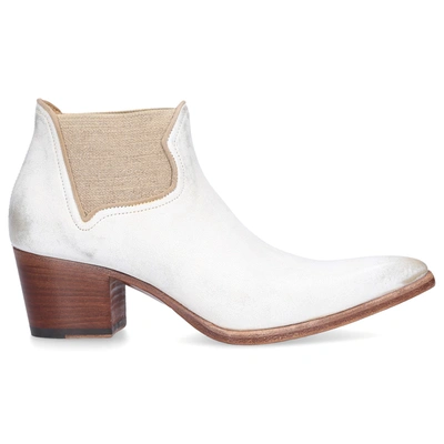 Alberto Fasciani Ankle Boots White Xenia