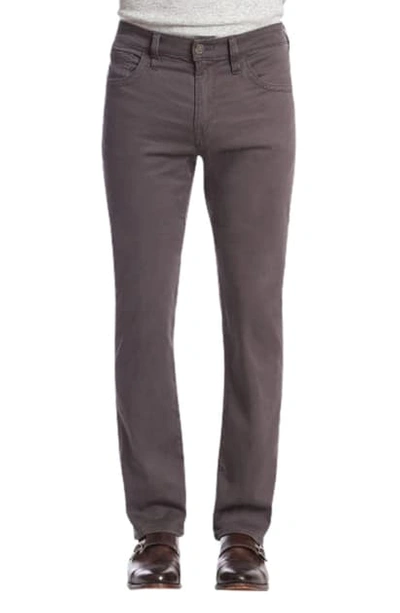 34 Heritage Courage Straight Fit Twill Trousers In Anthracite Twill