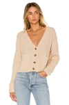 Lovers & Friends Caroline Cardigan In Neutral