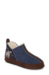 Navy Moose Wool