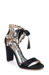 Badgley Mischka Everafter Evening Shoes Women's Shoes In Black Satin