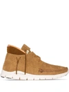 Visvim Moccasin Sneakers In Brown