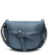 Loewe Gate Small Calfskin Shoulder Bag In Blue