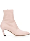 Acne Studios Bastian Boots In Pink
