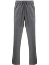 Barena Venezia Herringbone Pattern Trousers In Grey