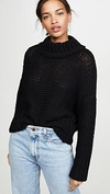 Free People My Only Sunshine Sweater In Black