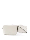 Acne Studios Musubi Knotted Leather Belt Bag In White