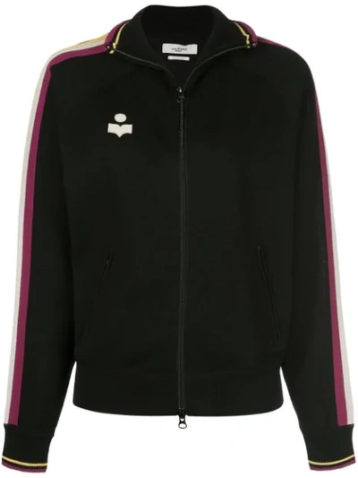 Isabel Marant Étoile Logo Track Jacket In Black