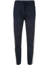 Isabel Marant Étoile Slim Fit Track Trousers In Blue