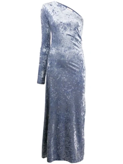 Ssheena Waria Evening Dress In Blue